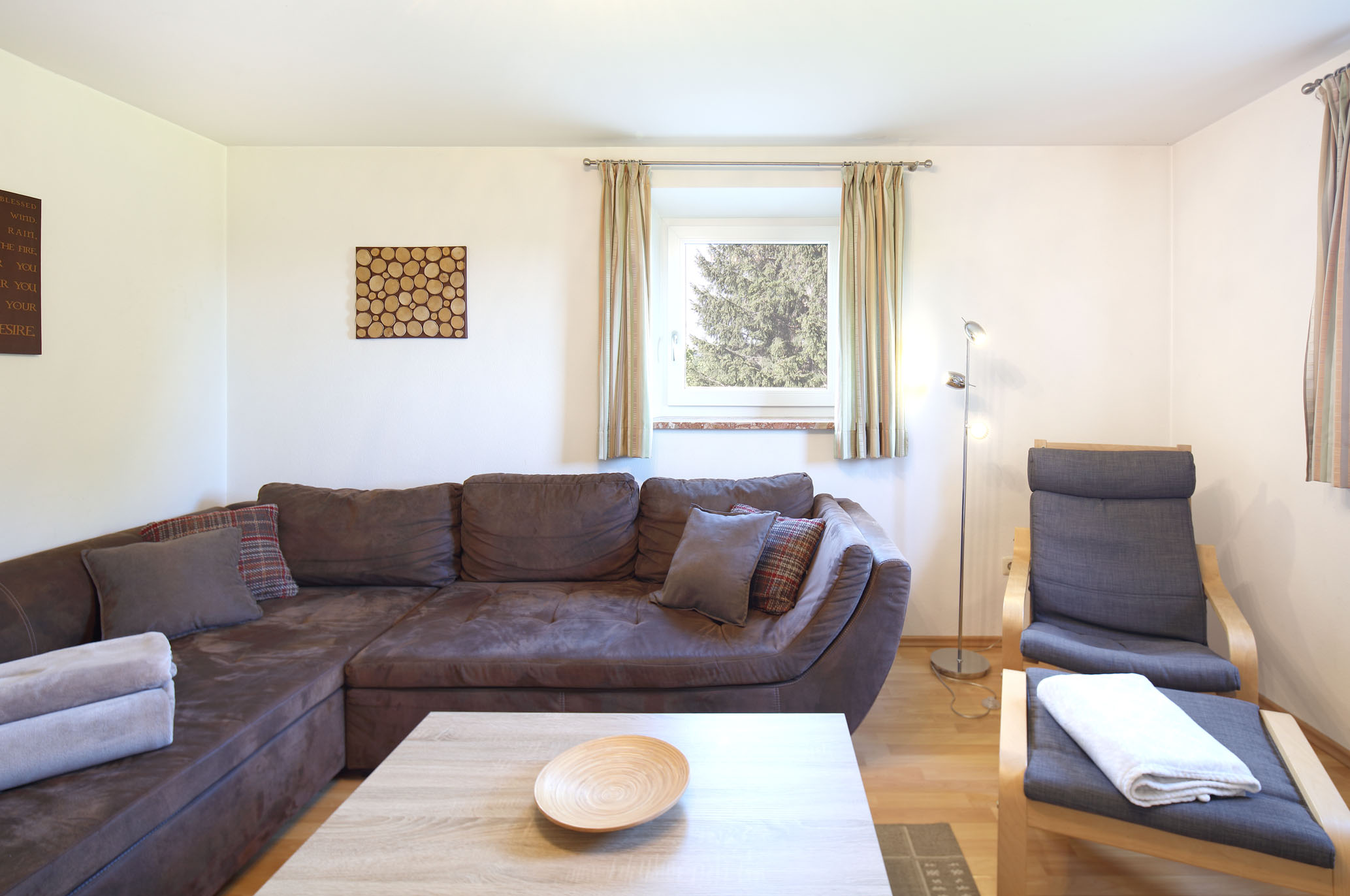 Ferienhaus Kreuzbergblick Bayerischer Wald Wohnzimmer 2